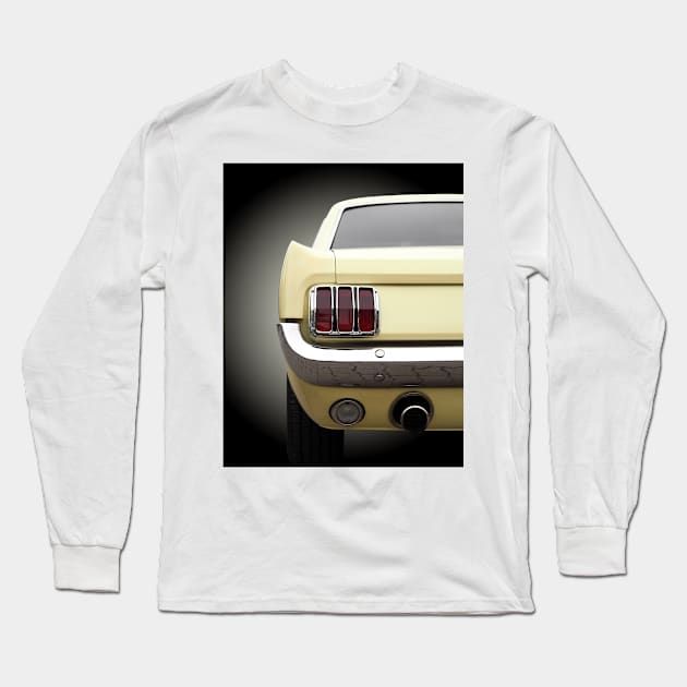 US American classic car Mustang 1965 Long Sleeve T-Shirt by Beate Gube